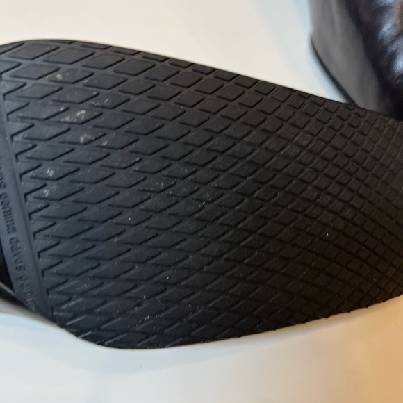 Gabor Leather Square Toe Black Block Heels - Picture 11 of 13